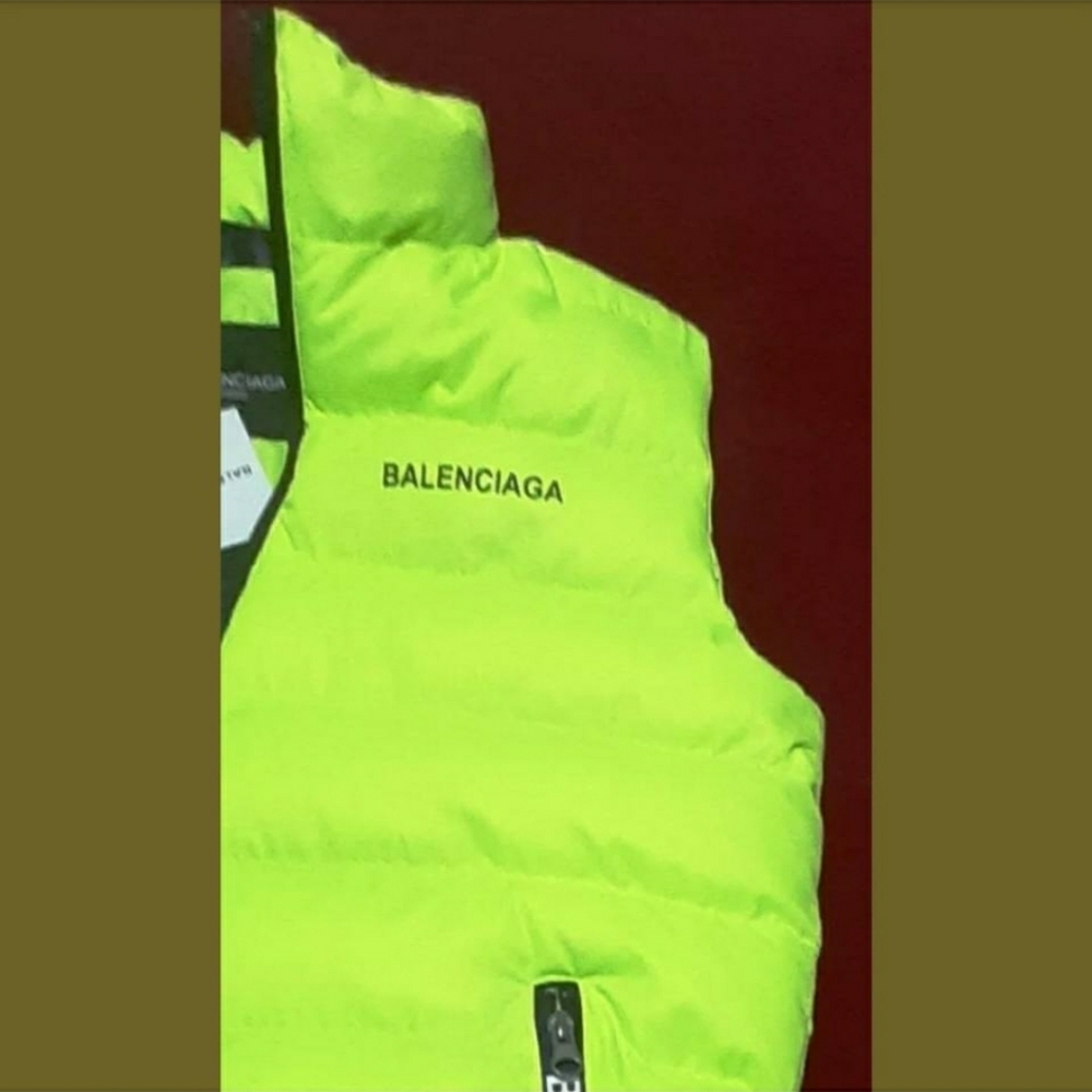 Men's balenciaga puffer vest
